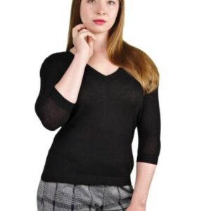 Jannico Damen Pullover aus 100% Baby Alpaka – Weich & Warm
